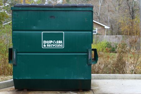 Dumpster pad cleaning in Coopersburg