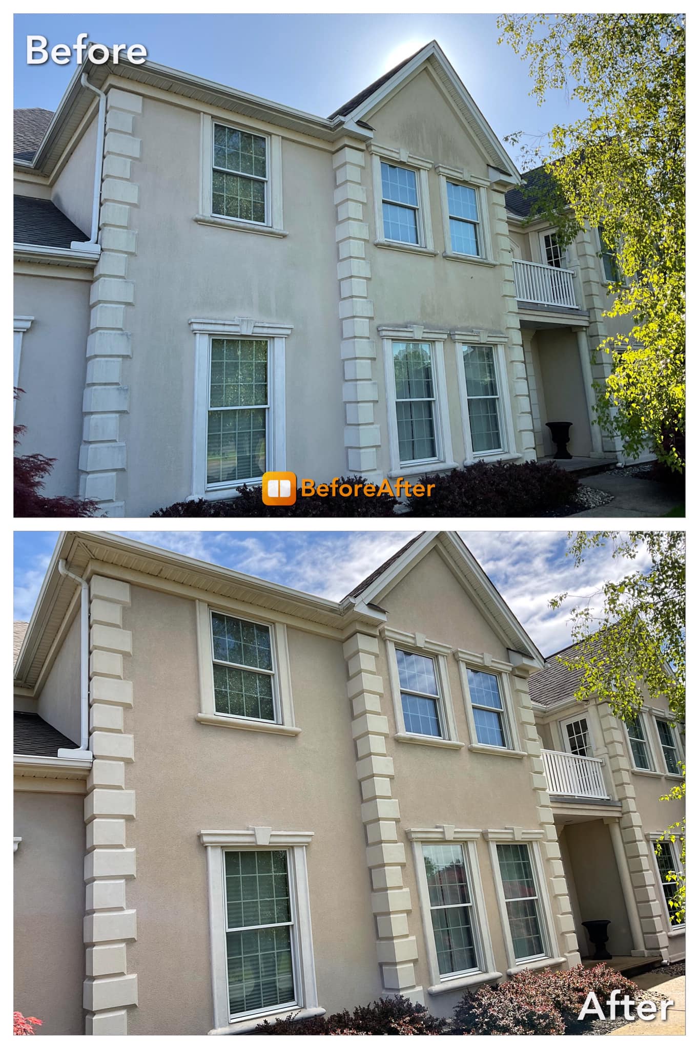 Stucco House Washing in Easton, PA