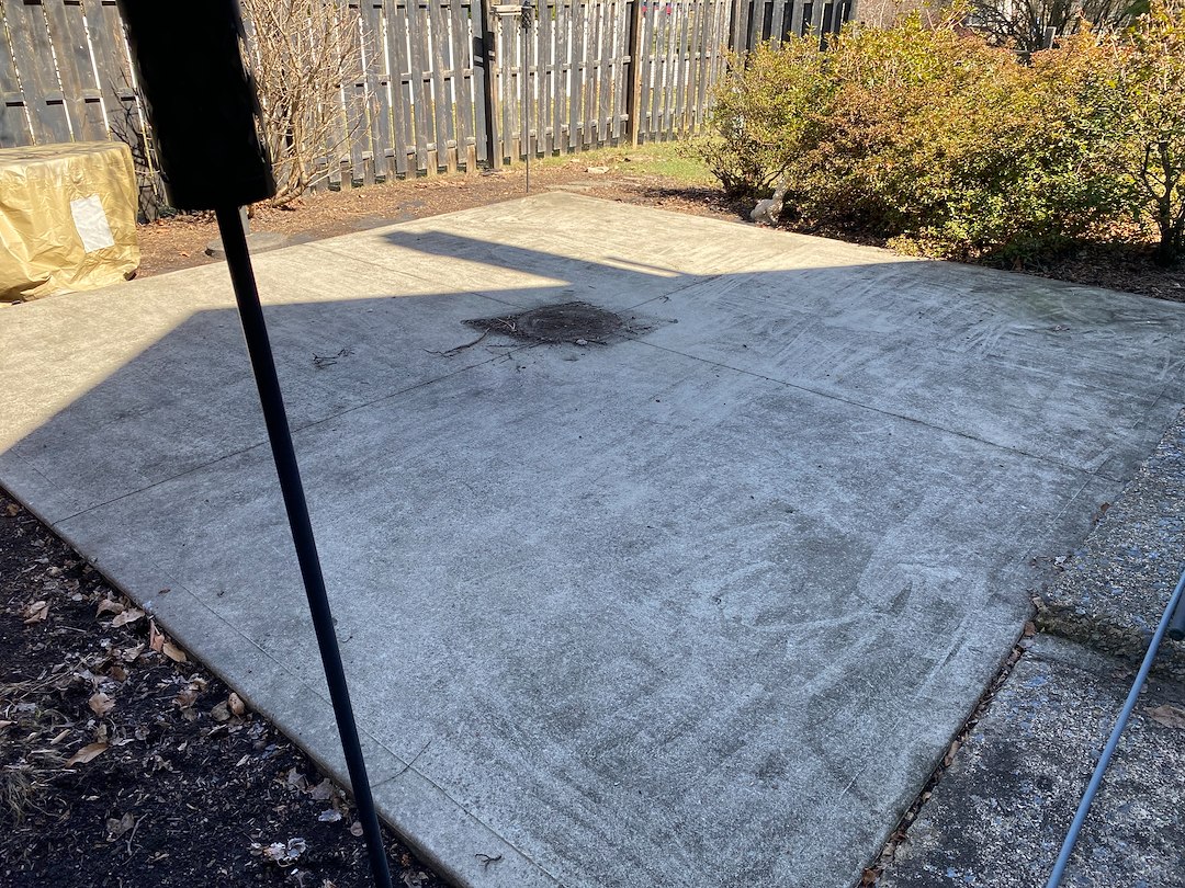 Amazing concrete patio cleaning in Bethlehem PA