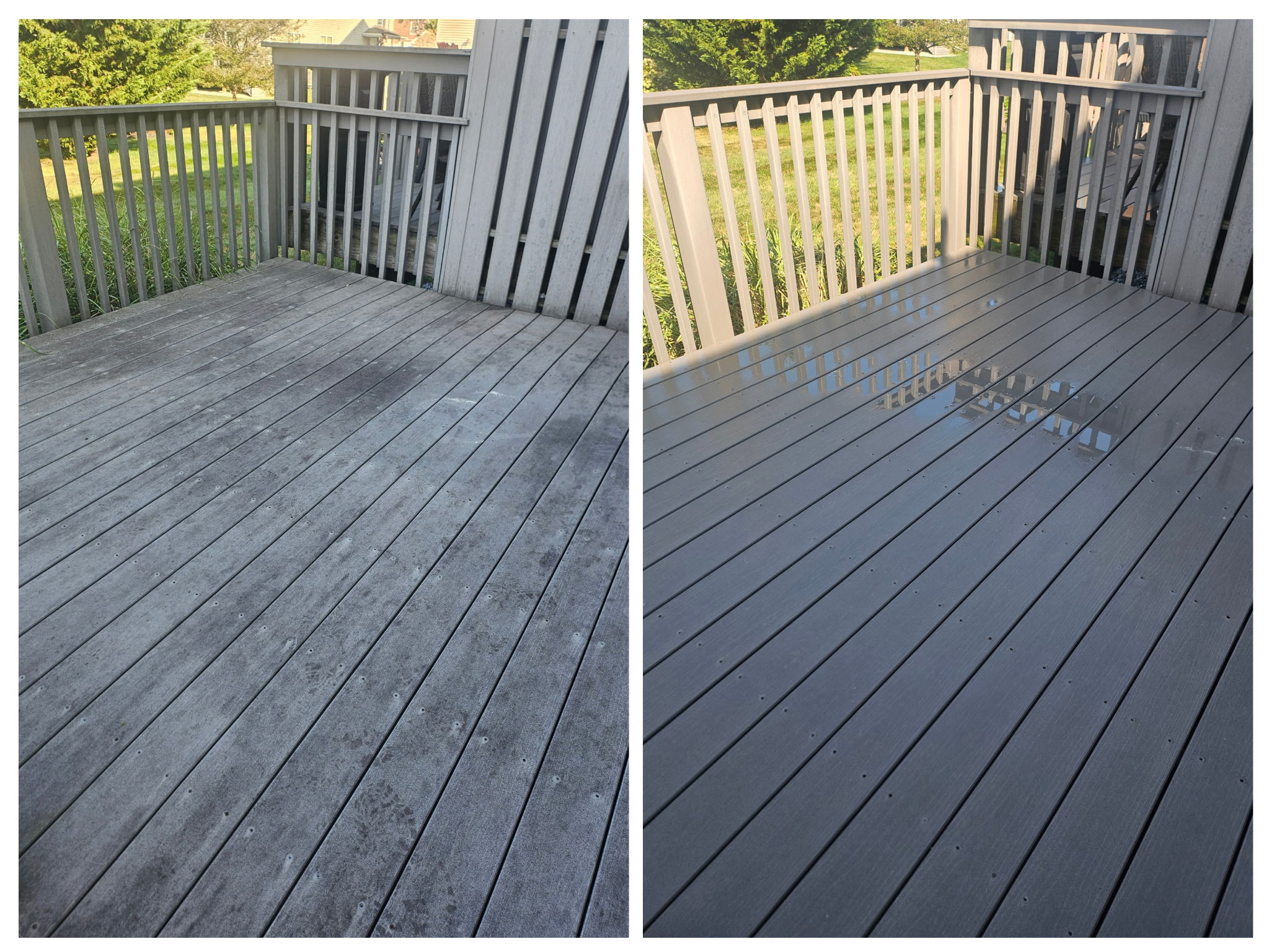 Amazing Trex Deck Cleaning - Soft Washing Easton PA Transformation!