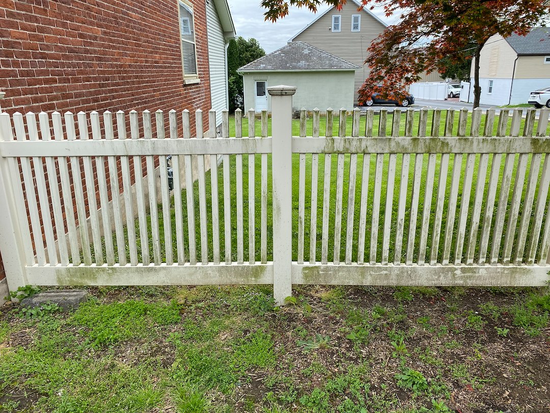 Commercial Fence Cleaning in Nazareth, PA by Water Brothers Pressure Washing