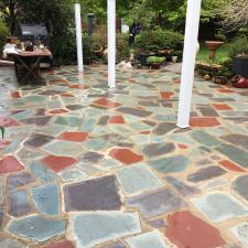 Flagstone-patio-cleaning-in-Northampton-PA 1
