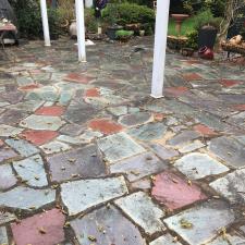 Flagstone-patio-cleaning-in-Northampton-PA 2