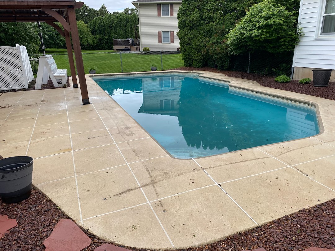 Pool Deck Cleaning in Bethlehem PA