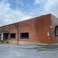 Soft-Washing-A-Commercial-Building-In-Bethlehem-PA 2