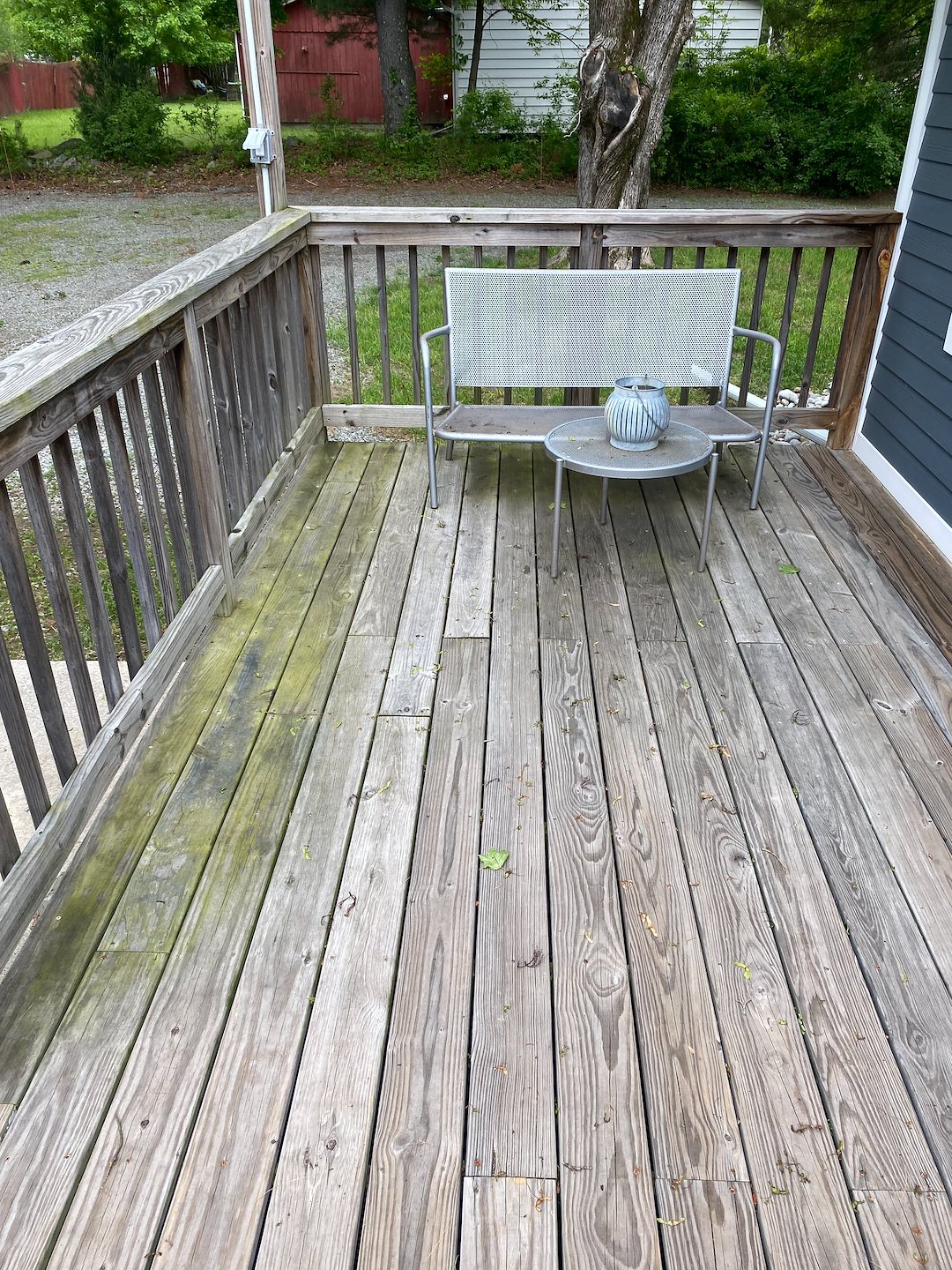 Soft washing near me in Henryville PA - Wooden Deck Cleaning