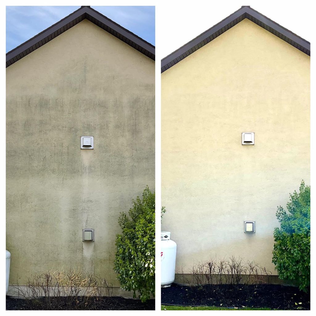 Stucco Home Soft Washing in Northampton, PA