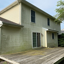 Wooden-deck-cleaning-and-house-washing-project-in-Bethlehem-PA 0