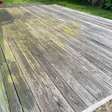 Wooden-deck-cleaning-and-house-washing-project-in-Bethlehem-PA 2