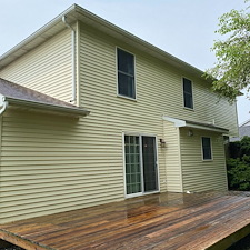 Wooden-deck-cleaning-and-house-washing-project-in-Bethlehem-PA 1