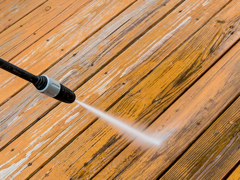 Deck Cleaning